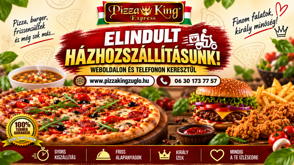 Pizza King 3 - Online rendelés - Házhoz szállítás